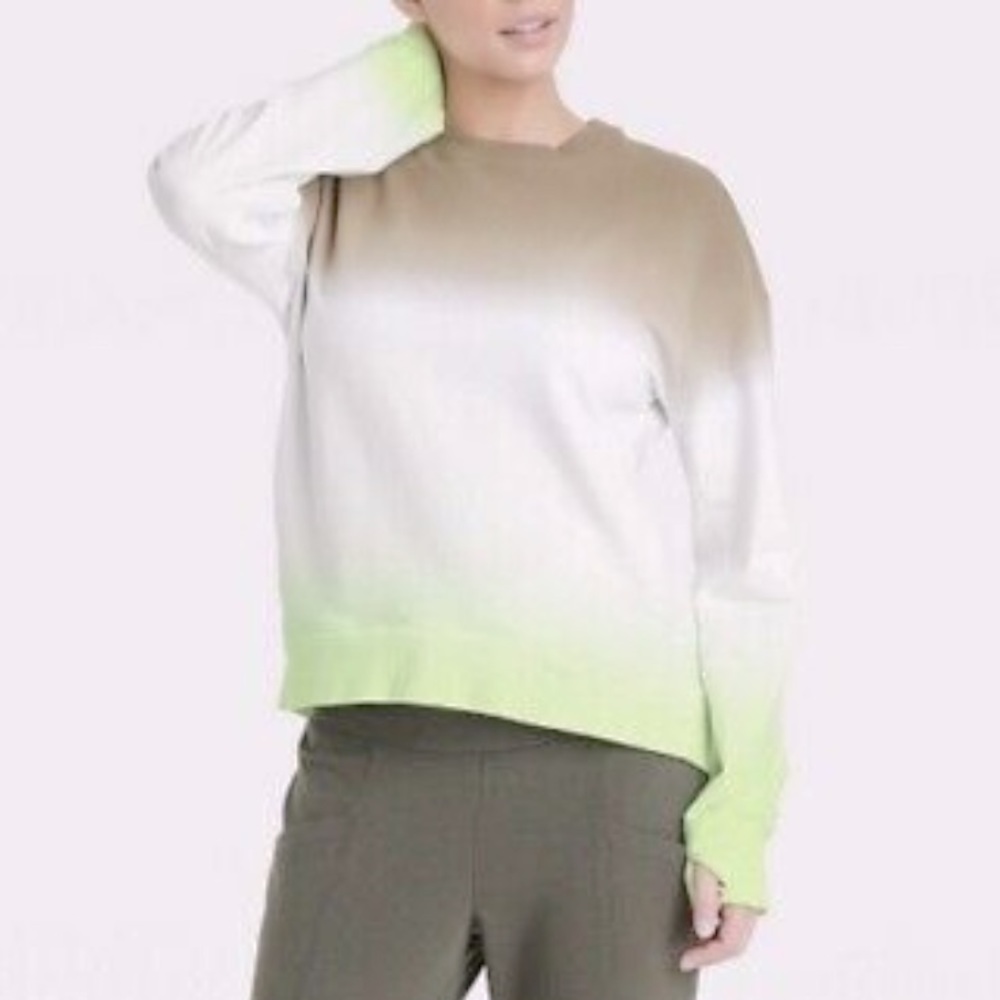 All in Motion | Dip Dye Crewneck Sweatshirt | S